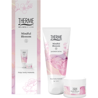 THERME SET SHOWER SATIN  BODY BUTTER MINDFUL BLOSSOM